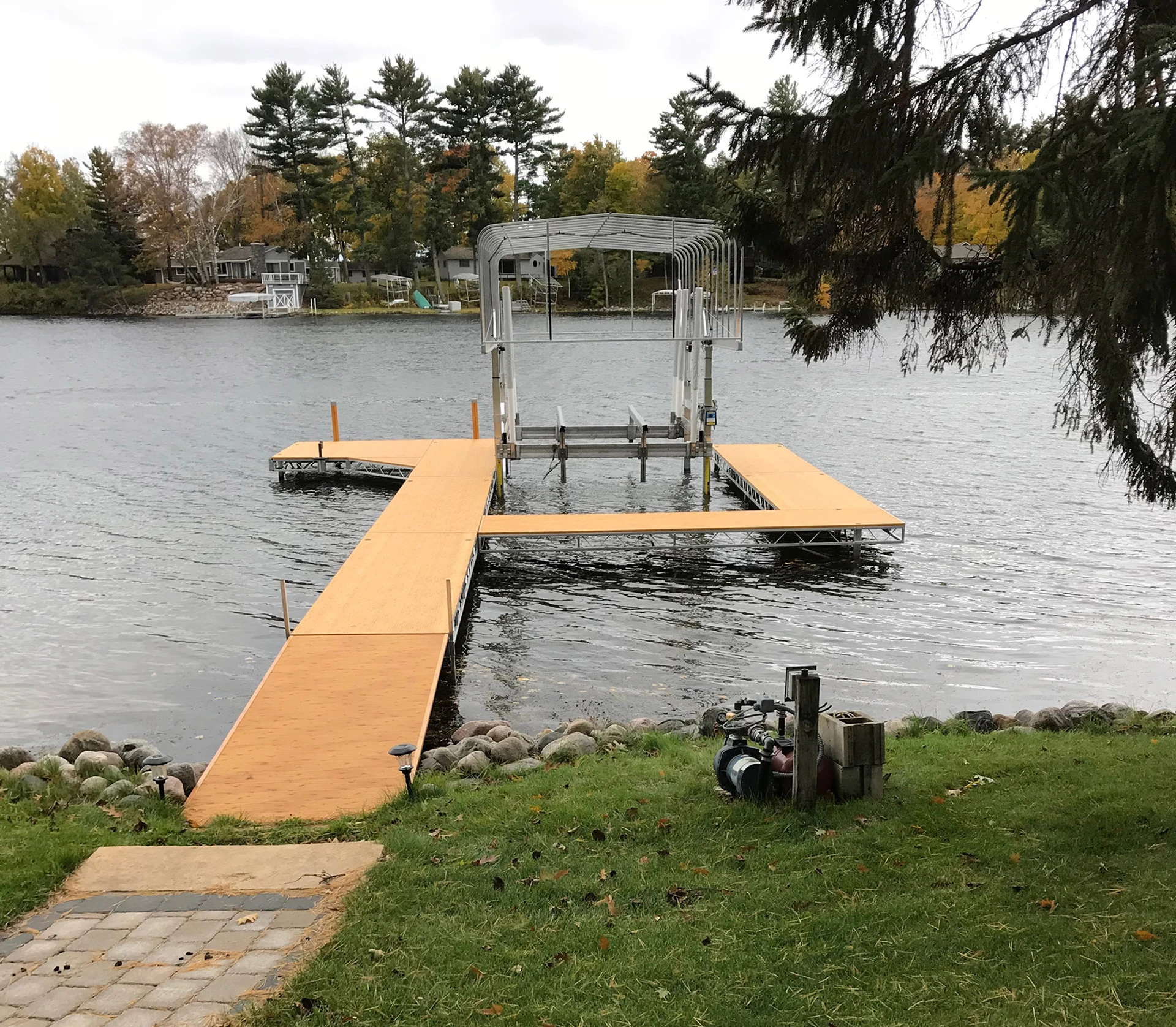 Dock and Lift Installation